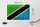 Blechschild Flagge Tansania 30x20cm Flag of Tanzania
