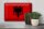 Blechschild Flagge Albanien 30x20cm Retro Flag Albania