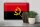 Blechschild Flagge Angolas 30x20cm Retro Flag of Angola
