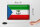 Blechschild Flagge Äquatorialguinea 30x20cm Retro Flag