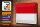 Blechschild Flagge Indonesien 30x20cm Retro Flag Indonesia