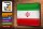 Blechschild Flagge Iran 30x20cm Retro Flag of iran