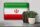 Blechschild Flagge Iran 30x20cm Retro Flag of iran