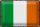 Blechschild Flagge Irland 30x20cm Retro Flag of Ireland