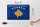 Blechschild Flagge Kosovo 30x20cm Retro Flag of Kosovo