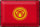 Blechschild Flagge Kirgisistan 30x20cm Retro Kyrgyzstan