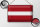Blechschild Flagge Lettland 30x20cm Retro Flag of Latvia