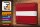 Blechschild Flagge Lettland 30x20cm Retro Flag of Latvia