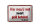 Blechschild Spruch 18x12cm holländisch Hier mag U met zwart geld betalen Schild