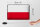 Blechschild Flagge Polen 30x20cm Retro Flag of Poland