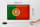 Blechschild Flagge Portugal 30x20cm Retro Flag of Portugal