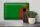 Blechschild Flagge Sambia 30x20cm Retro Flag of Zambia