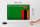 Blechschild Flagge Sambia 30x20cm Retro Flag of Zambia