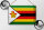 Blechschild Flagge Simbabwe 30x20cm Retro Flag of Zimbabwe