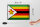 Blechschild Flagge Simbabwe 30x20cm Retro Flag of Zimbabwe