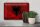 Blechschild Flagge Albanien 30x20cm Flag Albania Rost