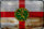 Blechschild Flagge Alderneys 30x20cm Flag Alderney Rost