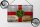 Blechschild Flagge Alderneys 30x20cm Flag Alderney Rost