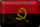 Blechschild Flagge Angolas 30x20cm Flag of Angola Rost