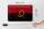 Blechschild Flagge Angolas 30x20cm Flag of Angola Rost
