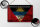 Blechschild Flagge Antigua und Barbuda 30x20cm Flag Rost