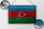 Blechschild Flagge Aserbaidschan 30x20cm Azerbaijan Rost