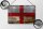 Blechschild Flagge England 30x20cm Flag of England Rost