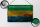 Blechschild Flagge Gabun 30x20cm Flag of Gabon Rost