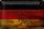 Blechschild Flagge Deutschland 30x20cm Flag Germany Rost