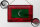 Blechschild Flagge Malediven 30x20cm Flag Maldives Rost