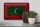 Blechschild Flagge Malediven 30x20cm Flag Maldives Rost