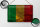 Blechschild Flagge Mali 30x20cm Flag of Mali Rost