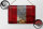 Blechschild Flagge Peru 30x20cm Flag of Peru Rost