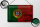 Blechschild Flagge Portugal 30x20cm Flag of Portugal Rost