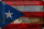 Blechschild Flagge Puerto Rico 30x20cm Puerto Rico Rost