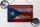 Blechschild Flagge Puerto Rico 30x20cm Puerto Rico Rost