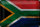 Blechschild Flagge Südafrika 30x20cm South Africa Rost