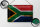 Blechschild Flagge Südafrika 30x20cm South Africa Rost