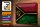 Blechschild Flagge Vanuatu 30x20cm Flag of Vanuatu Rost