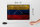 Blechschild Flagge Venezuela 30x20cm Flag Venezuela Rost