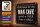 Blechschild Spruch 30x20cm welcome to my MAN CAVE