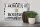 Blechschild Spruch 30x20cm i wonder if Bourbon thinks about
