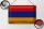 Blechschild Flagge Armenien 30x20cm Flag Armenia Vintage