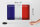 Blechschild Flagge Frankreich 30x20cm Flag France Vintage
