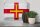 Blechschild Flagge Guernsey 30x20cm Flag Guernsey Vintage