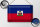Blechschild Flagge Haiti 30x20cm Flag of Haiti Vintage