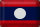 Blechschild Flagge Laos 30x20cm Flag of Laos Vintage