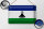 Blechschild Flagge Lesotho 30x20cm Flag of Lesotho Vintage