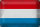 Blechschild Flagge Luxemburg 30x20cm Luxembourg Vintage