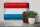 Blechschild Flagge Luxemburg 30x20cm Luxembourg Vintage